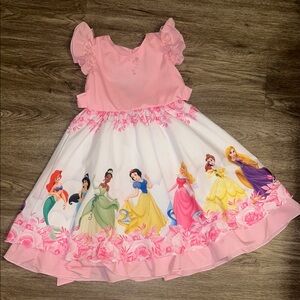 Pink and White Princess Dress